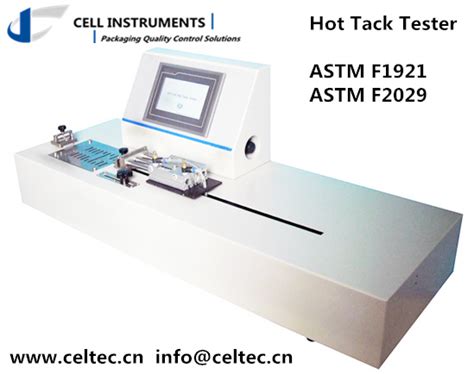 Hot tack Tester|astm f1921.